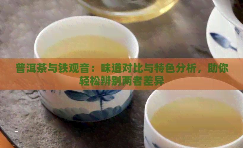 普洱茶与铁观音：味道对比与特色分析，助你轻松辨别两者差异