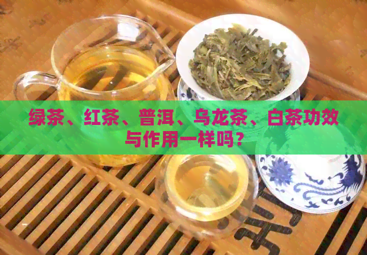 绿茶、红茶、普洱、乌龙茶、白茶功效与作用一样吗？