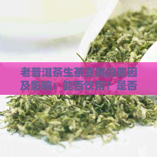 老普洱茶生茶变黑的原因及影响：能否饮用？是否有？如何辨别？