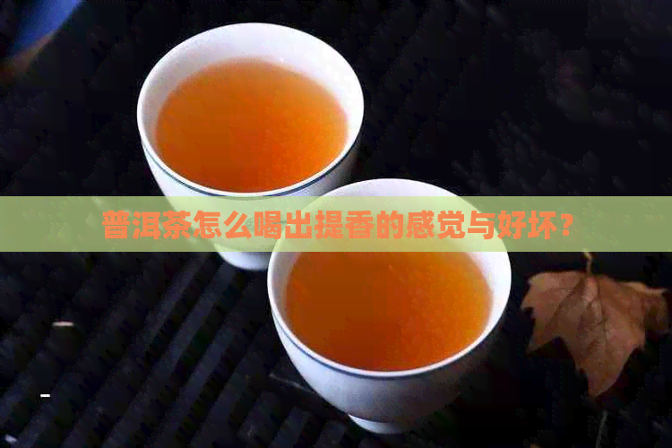 普洱茶怎么喝出提香的感觉与好坏？