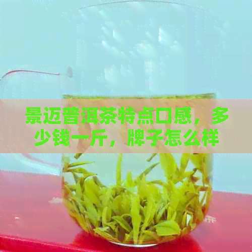 景迈普洱茶特点口感，多少钱一斤，牌子怎么样，属于哪个茶区？