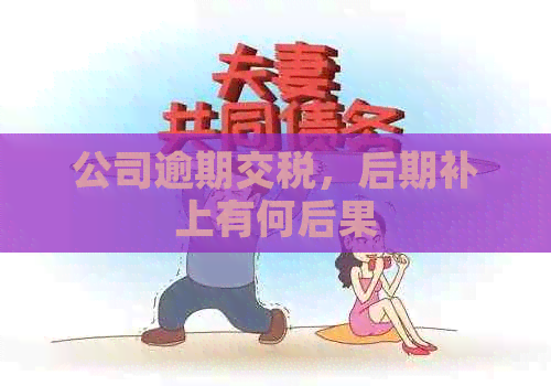 公司逾期交税，后期补上有何后果