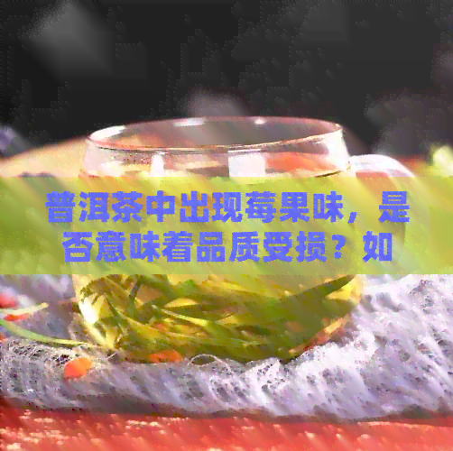 普洱茶中出现莓果味，是否意味着品质受损？如何避免饮用霉变普洱茶？