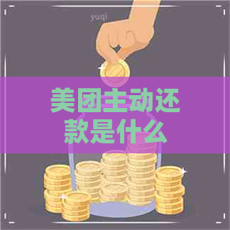 美团主动还款是什么