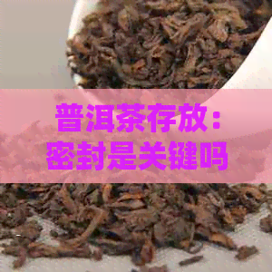 普洱茶存放：密封是关键吗？让我们一起探讨原因