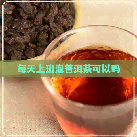 每天上班泡普洱茶可以吗