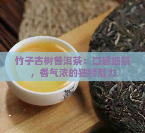 竹子古树普洱茶：口感细腻，香气浓的独特魅力