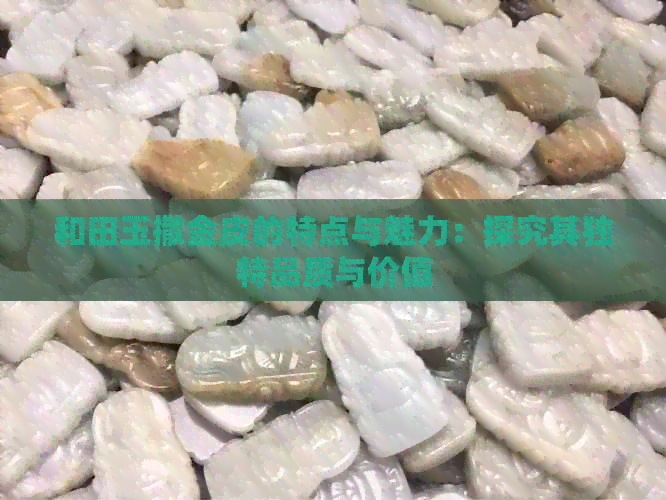 和田玉撒金皮的特点与魅力：探究其独特品质与价值