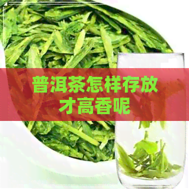 普洱茶怎样存放才高香呢