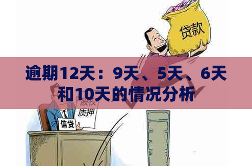 逾期12天：9天、5天、6天和10天的情况分析