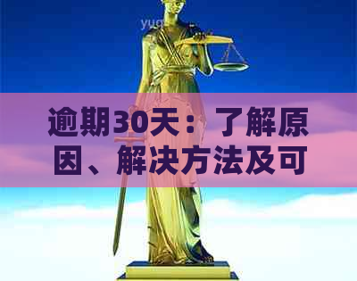 逾期30天：了解原因、解决方法及可能的影响