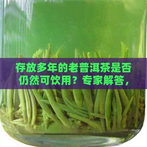 存放多年的老普洱茶是否仍然可饮用？专家解答，揭秘家中陈年普洱茶的真相