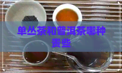 单丛茶和普洱茶哪种贵些