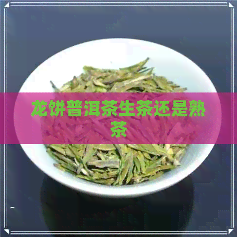 龙饼普洱茶生茶还是熟茶