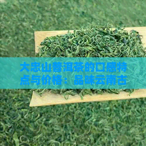 大忠山普洱茶的口感特点与价格：品味云南古树茶的独特风味