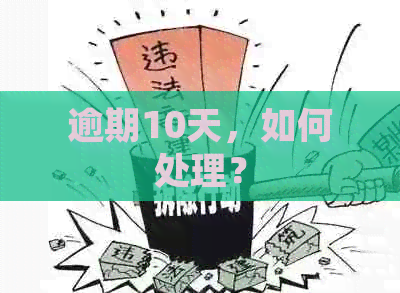 逾期10天，如何处理？