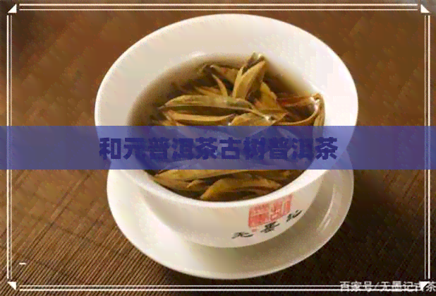 和元普洱茶古树普洱茶