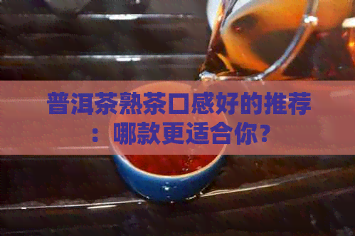 普洱茶熟茶口感好的推荐：哪款更适合你？