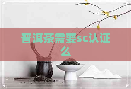 普洱茶需要sc认证么