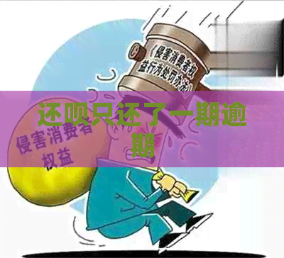 还呗只还了一期逾期