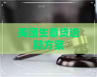 美团生意贷逾期方案