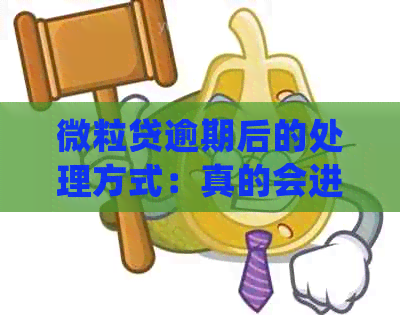 微粒贷逾期后的处理方式：真的会进行外访吗？