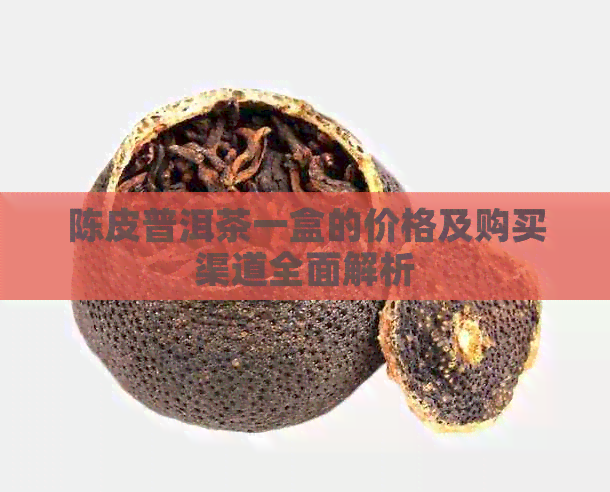 陈皮普洱茶一盒的价格及购买渠道全面解析