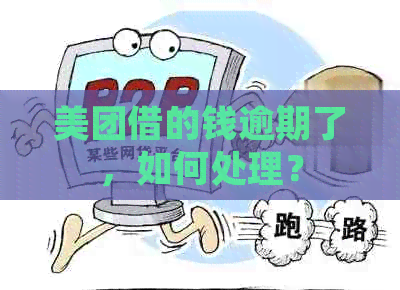 美团借的钱逾期了，如何处理？