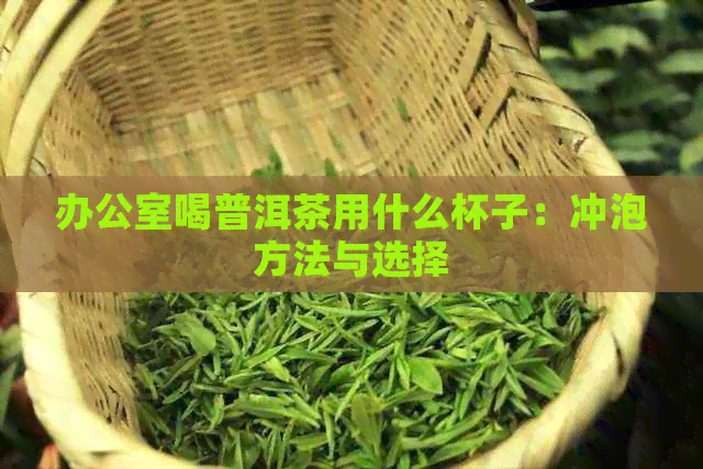 喝普洱茶用什么杯子：冲泡方法与选择