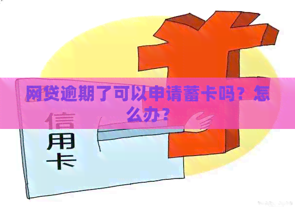 网贷逾期了可以申请蓄卡吗？怎么办？