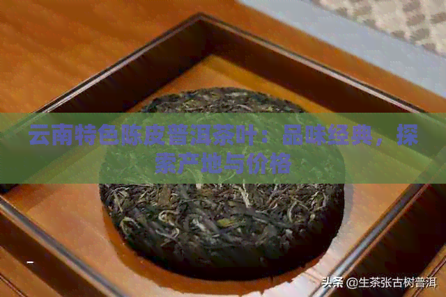 云南特色陈皮普洱茶叶：品味经典，探索产地与价格