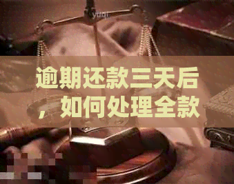 逾期还款三天后，如何处理全款还清的事宜？