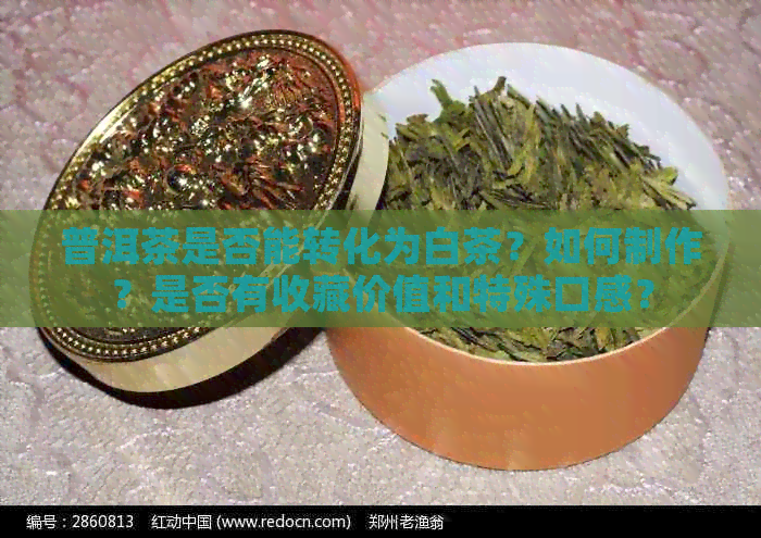 普洱茶是否能转化为白茶？如何制作？是否有收藏价值和特殊口感？