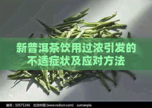 新普洱茶饮用过浓引发的不适症状及应对方法