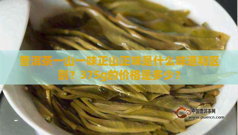 普洱茶一山一味正山正味是什么味道和区别？375g的价格是多少？