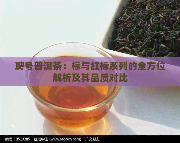 聘号普洱茶：标与红标系列的全方位解析及其品质对比