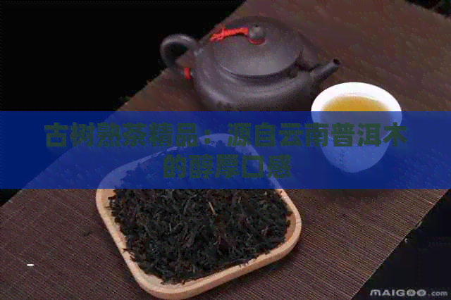 古树熟茶精品：源自云南普洱木的醇厚口感