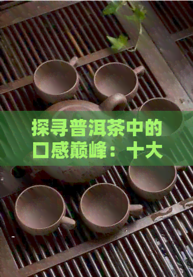 探寻普洱茶中的口感巅峰：十大中哪款更具特色与性价比？