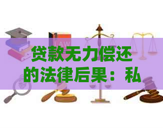 贷款无力偿还的法律后果：私人贷款还不上是否会导致坐牢？