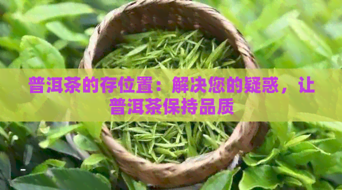 普洱茶的存位置：解决您的疑惑，让普洱茶保持品质