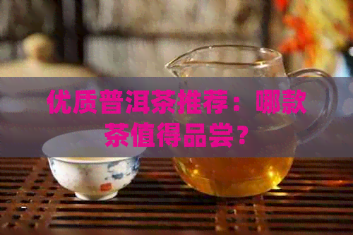 优质普洱茶推荐：哪款茶值得品尝？