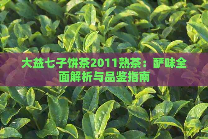 大益七子饼茶2011熟茶：酽味全面解析与品鉴指南