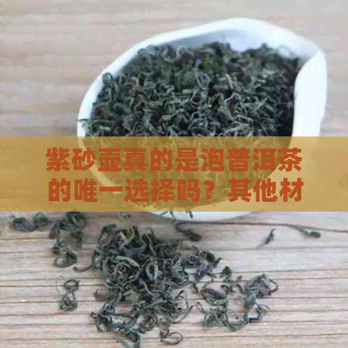 紫砂壶真的是泡普洱茶的唯一选择吗？其他材质的壶是否也可以用于泡普洱茶？