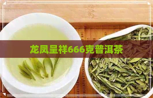 龙凤呈祥666克普洱茶