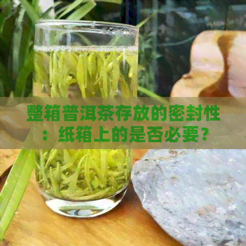 整箱普洱茶存放的密封性：纸箱上的是否必要？