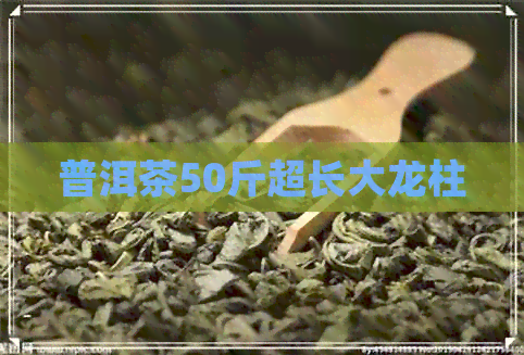 普洱茶50斤超长大龙柱