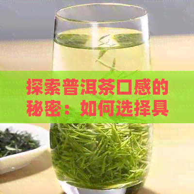 探索普洱茶口感的秘密：如何选择具有回甜味的优质茶叶？