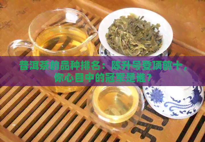 普洱茶的品种排名：陈升号登顶前十，你心目中的冠军是谁？