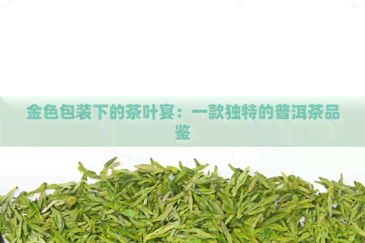 金色包装下的茶叶宴：一款独特的普洱茶品鉴