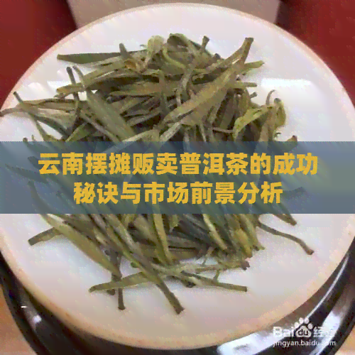 云南摆摊贩卖普洱茶的成功秘诀与市场前景分析